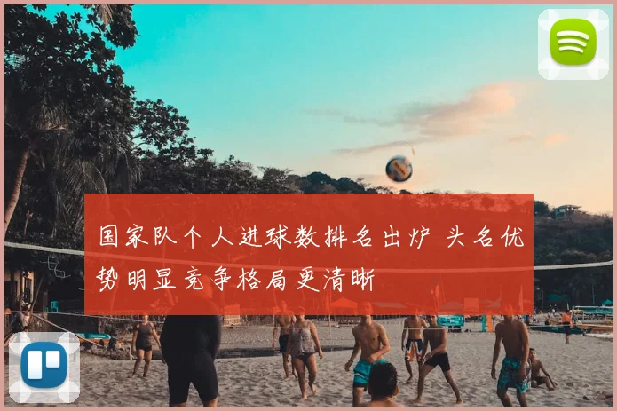 国家队个人进球数排名出炉 头名优势明显竞争格局更清晰