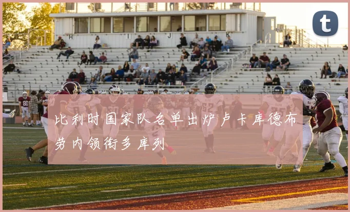 比利时国家队名单出炉卢卡库德布劳内领衔多库列